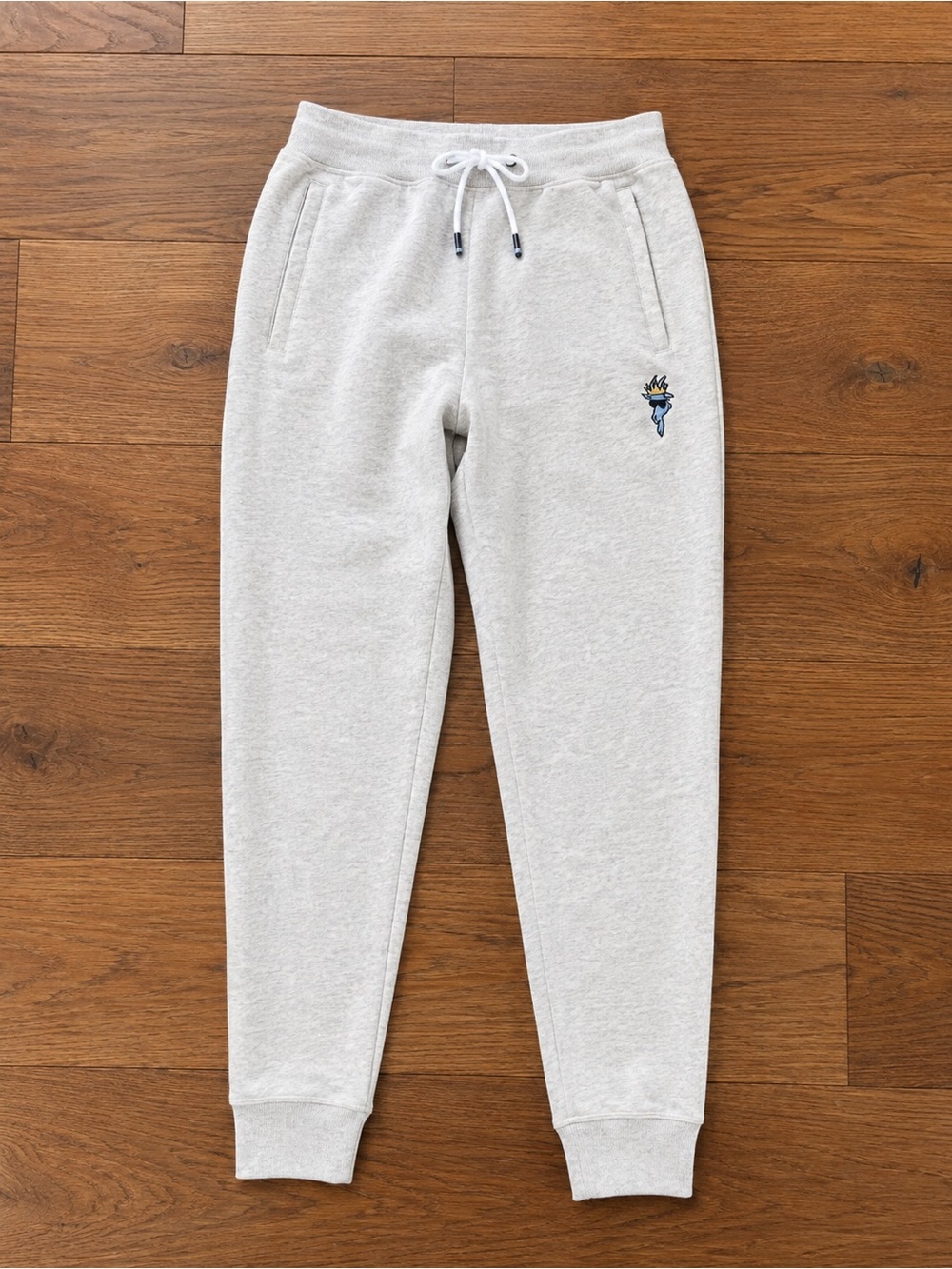 Kids Light Gray Jogger Sweatpants - Comfortable Everyday Bottoms